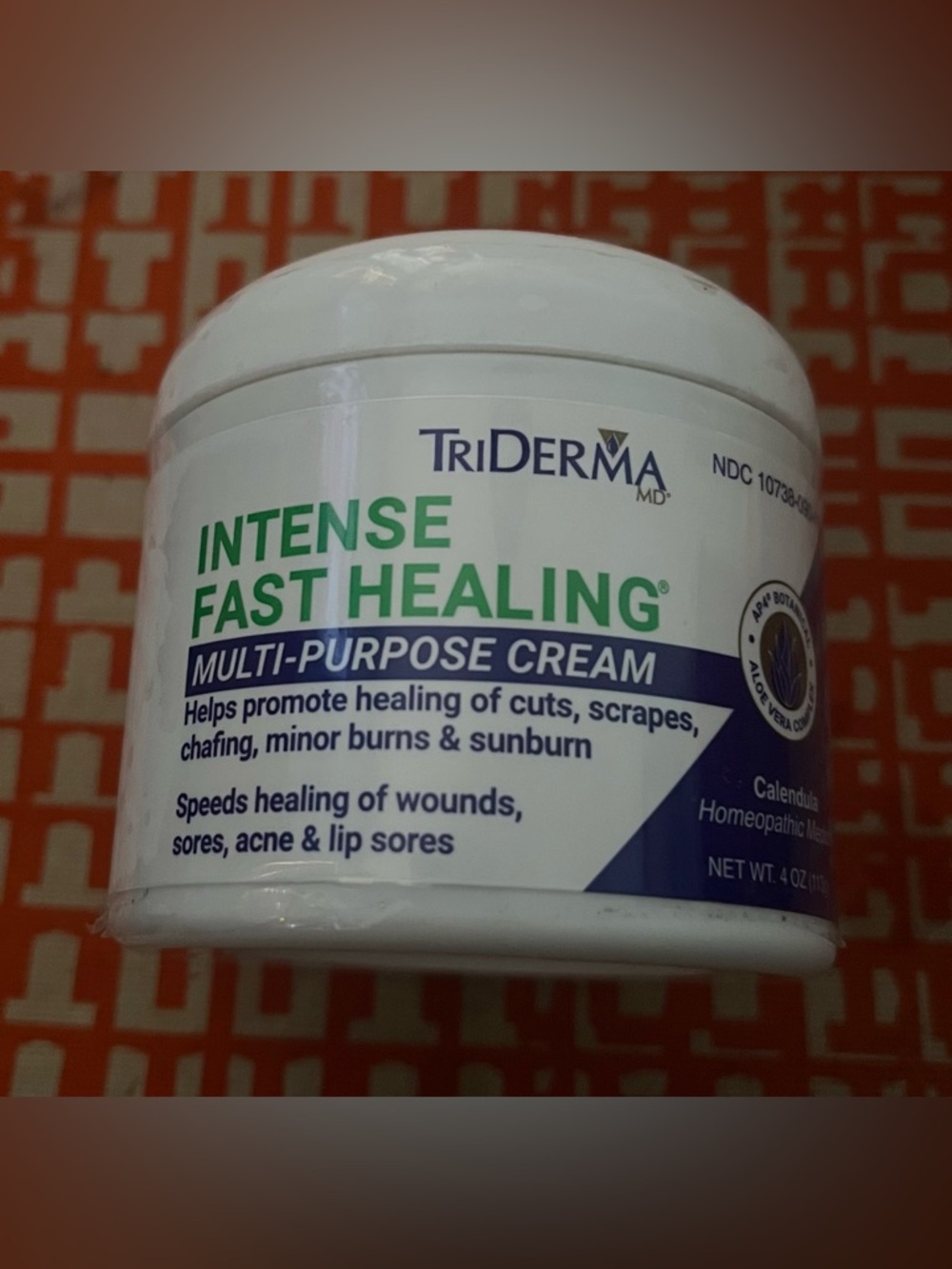Triderma Intense Fast Healing Multi-Purpose Cream 4oz